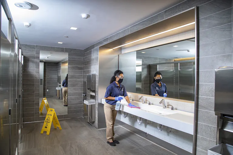 KBS offers janitorial contract services to commercial facilities nationwide