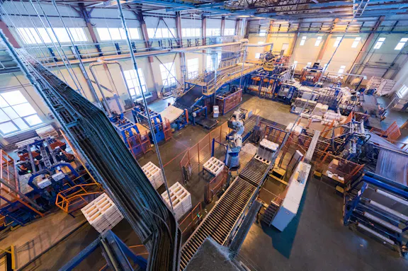 Manufacturing facility service savings